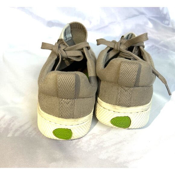 Cariuma OCA Low Canvas Sneakers Beige Tan Women’s 7.5 Sustainable Comfort - Picture 5 of 8